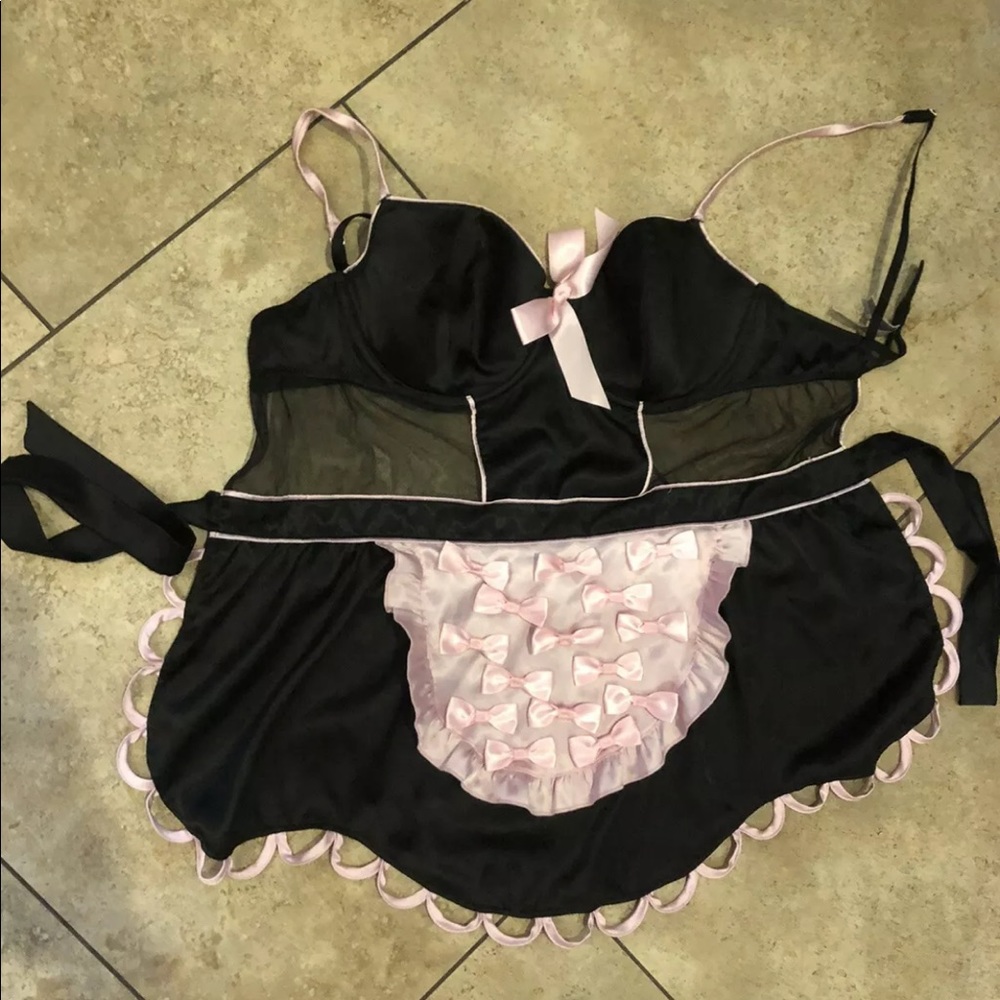 Victoria’s Secret Maid Teddy Nightie Babydoll